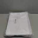 3 Pack, 16" x 11" Large White Serving Trays Set - Reusable Plastic Serving Platters for Cookie, Appetizer, Charcuterie, Snack, Dessert, Party Food Display - Stackable Kitchen CounterTop Tray, BPA Free