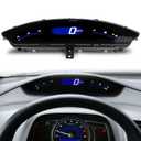 Speedometer Upper Dashboard Display Gauge Instrument Compatible with Honda Civic 8th Generation Sedan 2006 2007 2008 2009 2010 2011 Replace #78120-SNA-A13 78120-SNA-A14