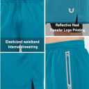 NORTHYARD Men's 2 in 1 Running Shorts Workout Gym Athletic Shorts with Liner Active Training Shorts with Zipper Pockets (XL)