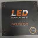 For 2006-2020 Toyota Yaris light Bulbs, H4 High Low Beam H11 Fog Light Combo, 4PCS