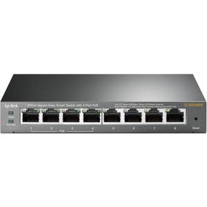 TP-Link TL-SG108PE V3 | 8 Port Gigabit PoE Switch | Easy Smart Managed | 4 PoE+ Ports @64W | Plug & Play | Sturdy Metal w/ Shielded Ports | Fanless | QoS, Vlan & IGMP | Limited Lifetime Protection