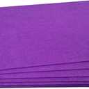2 x Jtnohx Stiff Craft Felt Sheets, 2mm Thick Felt Fabric for Crafts, 12pcs 7 x 11.3 inch Color Felt Squares for Sewing (Purple)