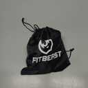 FitBeast Grip Strengthener Forearm Strengthener Hand Grips Strengthener Kit - 5 Pack Adjustable Resistance (Black)