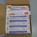 U-100 1cc Syringes with 31g 5/16" (8mm) , Individually Wrapped, Pack of 100