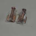 Monarch Abode Bathroom Hand Towel Hook for Bathroom, Hooks for Towel, Towel Hanger for Bathroom, Hanger Wall Mounted, Set of 2, 3-inch Robe Hook, Antique Copper Finish