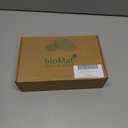 bioMat Compostable Trash Bags 2.6 Gallon with Handle Ties, 125 Count, Small Kitchen Food Scrap Bin Liners, BPI, CMA and OK Compost HOME certified, Meets the ASTM D6400 Standard