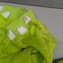 COSUSKET Snug Fit Unisex Adult Onesie Pajamas, Flannel Cosplay Animal One Piece Halloween Costume Sleepwear Home wear (Large, Light Green)