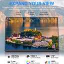 10.5''Portable Monitor for latop ,2K FHD 60HZ Laptop Monitor Screen,USB-C and HDMI Inputs, Ultra-Slim IPS Panel with HDR and Premium Smart Cover & Speakers for Laptop,PC,Phone,PS4/5,Switch,Mac,Xbox