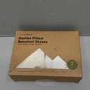 2-Pack Organic Bassinet Sheets for Girls, Boys - 100% Cotton Bassinet Mattress Sheets Compatible with Halo Bassinest Swivel Sleeper, Graco, Baby Delight, Chicco, Fitted Bassinet Sheets (Nibble/Bruce)