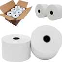 2 5/16" x 400' thermal receipt paper rolls (12 Rolls) for Dresser Wayne Gas System Receipt Paper/Island Printer Pay-At-The-Pump Thermal Paper BPA Free