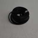 16/3 10A 125V 1250W 100 Ft Outdoor Extension Cord Waterproof, Weatherproof & Flame Retardant Black 3 Prong Power Cord Outside for Lawn & Garden, SJTW ETL Listed