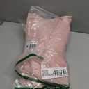 OVZME Blush Pink Sheer Curtains 84 Inches Long 2 Panels - Soft Light Filtering Window Sheer Panels for Living Room/Bedroom, Top Dual Rod Pocket, 1 Pair, Each 42Wx84L Inches