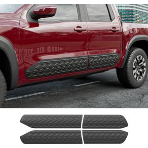 powoq Door Molding Trim Compatible with 2022 2023 2024 2025 2026 Nissan Frontier Body Side Molding All Weather Replacement for 2022 2023 2024 2025 2026 Nissan Frontier Accessories
