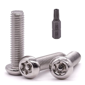EASTLO M4-0.7 x 16mm Torx Button Head Machine Screws with 50mm T20 Bit, 304 Stainless Steel 18-8 Star Drive Bolts, Anti-Corrosive & Anti-Strip, 100 pcs