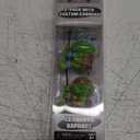 NECA Scalers - 2" Characters - TMNT "Leonardo" And "Raphael" Toy Figures With Custom Earbuds 2 Pack