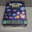 Rock Painting Kit for Kids Ages 612  Glow in The Dark Arts & Crafts Set with Stencils, Water Coloring Book, Craft Paint Supplies & DIY Toy for Boys and Girls Birthday Gift