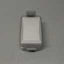 GFCI Outdoor Electrical Outlet Box, 15 Amp 110-250V, IP66 Waterproof and NEMA 5-15, Self Test Exterior Lockable Socket with Deep Cover for Patio, Garden, Easy Install