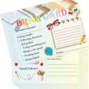 50 Pack Teacher Mail Cards Postcards For Notes Home To Parents | 4 x 6 Inch Classroom Incentives Motivational Good Behavior Cards for Preschool Kindergarten Elementary School Supplies