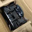 Mini Waffles Maker with 8 Removable Plates, 4 in 1 Double Small Waffle Maker Mini- Classic Waffle, Heart Waffle, Griddle, Donut, 5" Non Stick Waffle Iron for Kids and Families, Black