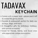 In My Thirties Era Keychain Funny Quote Gifts for 30th Birthday Women Friends Coworker Motivational Inspirational Key Chain Humor Appreciation Keychains Accessories for Car Keys Backpack Bag - 2x2