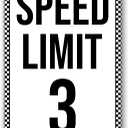 Speed Limit 3 Sign Cars 3rd Birthday Decorations for Boys Race Car Party Decor Funny Metal Tin Signs Racing Party Three Birthday Decoration Gifts 8x12 Inch