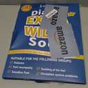 Powbrace 4 Pairs Wide Diabetic Socks for Swollen Feet, Lymphedema & Edema Relief, Non-Binding Calf Socks for Men & Women