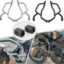 Motorcycle Engine Guard Highway Crash Bar Motorbike Frame Protection Bumper 800 MT Accessories fit for CFMOTO 800MT CR MOTO IBEX 800 Accessories 2021 2022 2023 2024 2025 (Black)