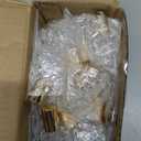 30 Pcs 8ml/0.27oz Essential Oil Roller Bottles Glass Polygonal Roller Bottles Empty Cosmetic Vials Containers with Stainless Steel Roller Balls for Travel Perfume Essential Oil, 2 Dropper, 1 Funnel