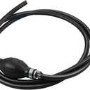 Outboard Fuel Line with Primer Bulb, 5/16" (8mm) Marine Boat Fuel Line Hose Assembly for Marine Outboard Boat Motor RVs Tractors and Caravans,6FT