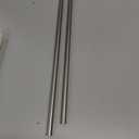 16 inches Long 1/2" Diameter 304 Stainless Steel Solid Round Rod forMetal Solid Shaft Rodsfor DIY Craft & Metal Working - 2 pcs