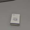 20W USB-C Wall Charger Block, USB-C and USB-A Dual-Port Fast Charging for 17 16 15 Plus/Pro Max, iPad, MacBook, Galaxy S25 S24 S23, Switch ... White