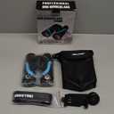 15x55 UHD Binoculars for Adults  High Powered Large View, BAK4 Prism, Waterproof & Lightweight for Bird Watching, Hunting,Hiking, Travel, Cruise, Sports with Phone Adapter (Blue)