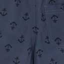 Gottex Boys Kids 2 Match Drawstring Swim Shorts Swimwear Chlorine Fade Resistant and Built-in 50+ UPF Uv Protection (Black /Multi)