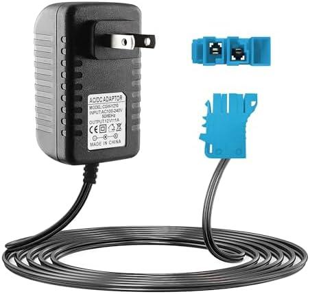 BXIZXD 12 Volt Battery Charger for Peg Perego, Compatible with Taurus Utility Truck Polaris RZR 900 Polaris Slingshot John-Deere Gator XUV Gaucho Rock'in Kids Ride On Car