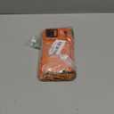 for iPhone 17 Pro Case Wallet, Built-in RFID Blocking Card Holder (4-5 Cards), Camera Control Button, Slide Camera Cover, Shockproof Rugged Silicone Phone Case for iPhone 17 Pro, Orange