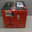 TASALON Ionic Hooded Hair Dryer - 1875W Bonnet Dryer with 3 Temperature Settings - Portable Standing Dryer for Home and Salon