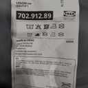 GLANSNÄVA
Curtain liners, 1 pair, light grey, 143x240 cm