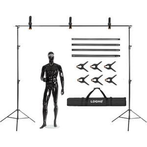 8.5 X 10FT/2.6 X 3M Background Stand Support System Kit with Carrying Case for Clamps and Canvas,for Photo Video Shooting