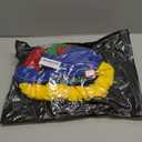 LIOOBO Kindergarten Sports Rainbow Tension Circle Elastic Stretchy Band Cooperative Stretchy Band for Outdoor Games