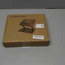 Adjustable Laptop Stand for Desk, Metal Foldable Laptop Riser Holder, Portable Desktop Book Stands, Ventilated Cooling Computer Notebook Stand Compatible with 10-15.6 Laptops