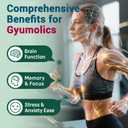 Gyumolics Taurine Supplement 2000mg - Amino Acid Supplement with L-Theanine, Inositol, B6 & B12 - Non-GMO, Gluten-Free, Vegetarian Capsules - 120 Taurine Capsules, BBD: MAY 01/2028