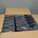 ProsourceFit Exercise Puzzle Mat -inch, Checkered EVA Foam Floor Tiles w/ Non-Slip Texture, Gym Mats w/ Interlocking Flooring for Adjustable Surface, Shock Absorbing, Black, 36 SQ FT - 36 Pieces