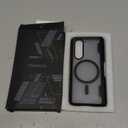 MOBOSI Magnetic for Z Fold 5 Case with Privacy Screen Protector, Compatible with Magsafe, Full-Body Slim Coverage Hinge Protection, Shockproof Phone Cover for Samsung Galaxy Z Fold5, Jet Black