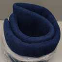 OLANLY Thick Memory Foam Bath Mat Rug 59x20, Extra Soft Absorbent Bathroom Rug, Quick Dry Bath Mats, Non-Slip, Machine Washable Carpet for Bathroom, Tub and Shower, Home Decor Accessories, Navy