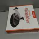 Vitoler Pro Chicken Shredder Tool, 108 Chicken Breast Shredder Tool Twist,Chicken Grinder withTransparent Lid,Ergonomic Handle,Non-Slip,Meat Shredder for Shredding Chicken Breast, Pork and Beef (black)