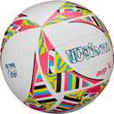 WILSON AVP Movement Volleyball - Official Size, Pink/Yellow/Blue