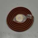 6FT Cord Covers, Walnut Wood Floor Cable Management - Protects Cords, Cavity: 0.47" x 0.24" 
