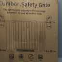 Cumbor 30-46" Baby Gate for Stairs, Auto Close Dog Gate for Doorways White
Toddler Safety Essentials for the House, Mom's Choice Awards Winner-Easy Install Pressure/Hardware Mounted Pet Gate for Dogs