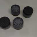 Anti Vibration Pads for Washing Machine, Adjustable Anti-Slip Washer Rubber Isolation Pads, Universal Furniture Pads 4 Packs (Black)