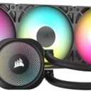 CORSAIR Nautilus 360 RS ARGB Liquid CPU Cooler 360mm AIO Low-Noise Direct Motherboard Connection Daisy-Chain Intel LGA 1851/1700, AMD AM5/AM4 3X RS120 ARGB Fans Included Black